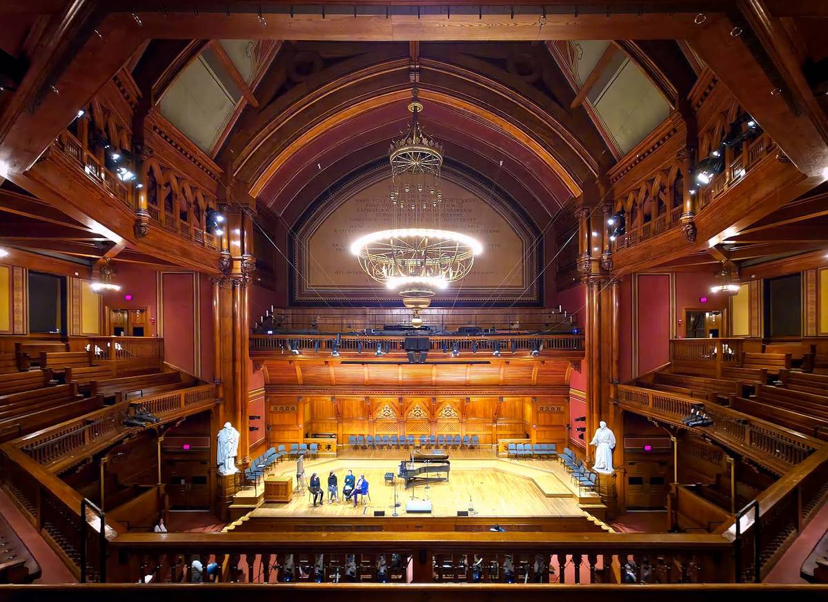 Sanders Theater in Boston