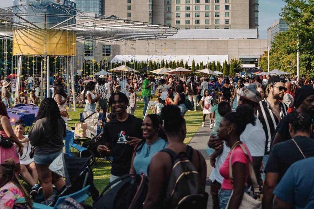 outdoor summer festival seaport boston