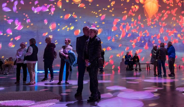 This 20,000 Square Ft. Exhibit Brings Monet’s Oeuvre To Life Through 360-Degree Projections  — And It’s Only Minutes Away From Boston