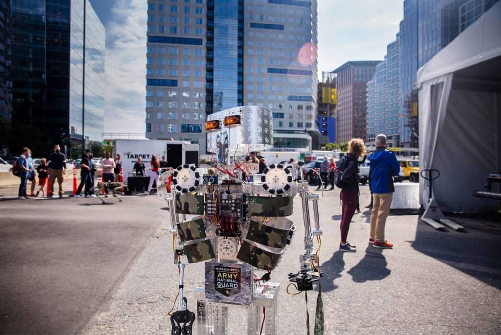 robots in boston seaport