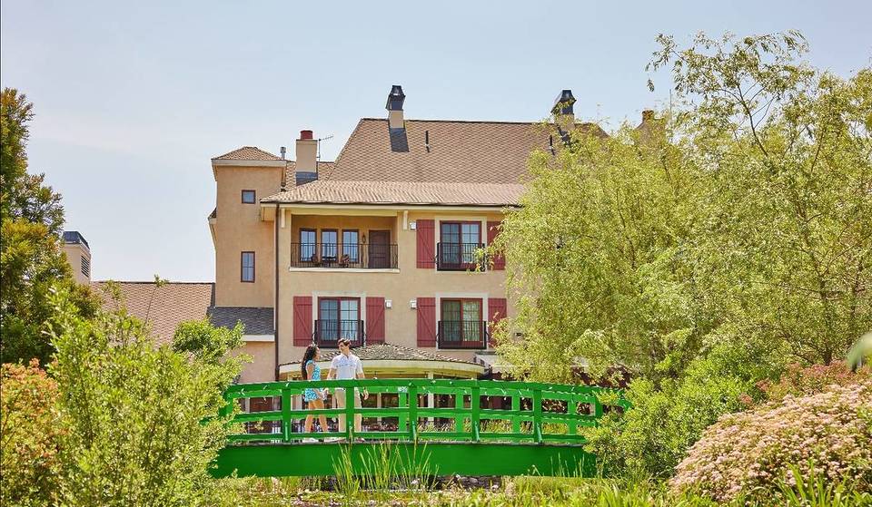 This 7,000-Square-Foot French Manor House 45 Minutes From Boston Feels Like Giverny, France—With A Monet Garden And 16,500-Square-Foot Spa