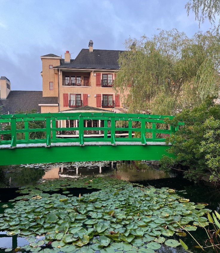 monet pond at mirbeau plymouth