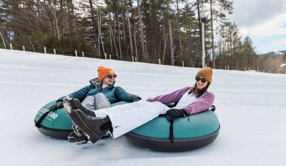 This New Hampshire Ski Resort Just Ranked As One Of The Top 5 Snow Tubing Spots In America
