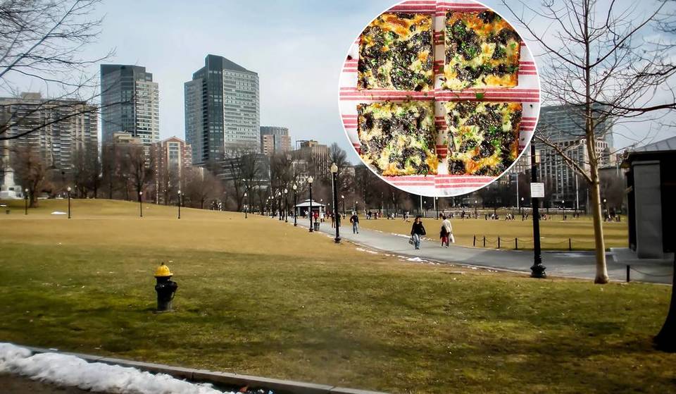 A Sicilian-Style Pizza Party Is Coming To Boston Common Every Winter Weekend—With Hot Pizza, Delicious Salads, And Dessert