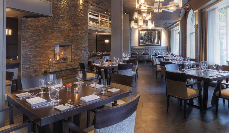 This Modern French Restaurant On An Iconic Back Bay Corner Is An 8x Forbes Travel Guide Award Winner — Complete With A Roaring Fireplace, Skyline Views, And A Succulent Menu
