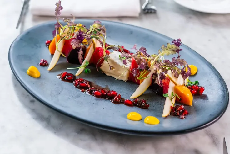 elegant french cuisine