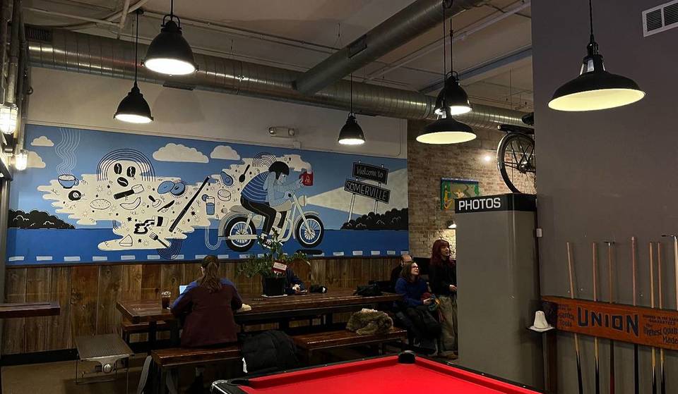 This Somerville Cafe You’ve Never Heard Of Has One Of The Rarest Operational Photobooths In The World—1 Of Only 200