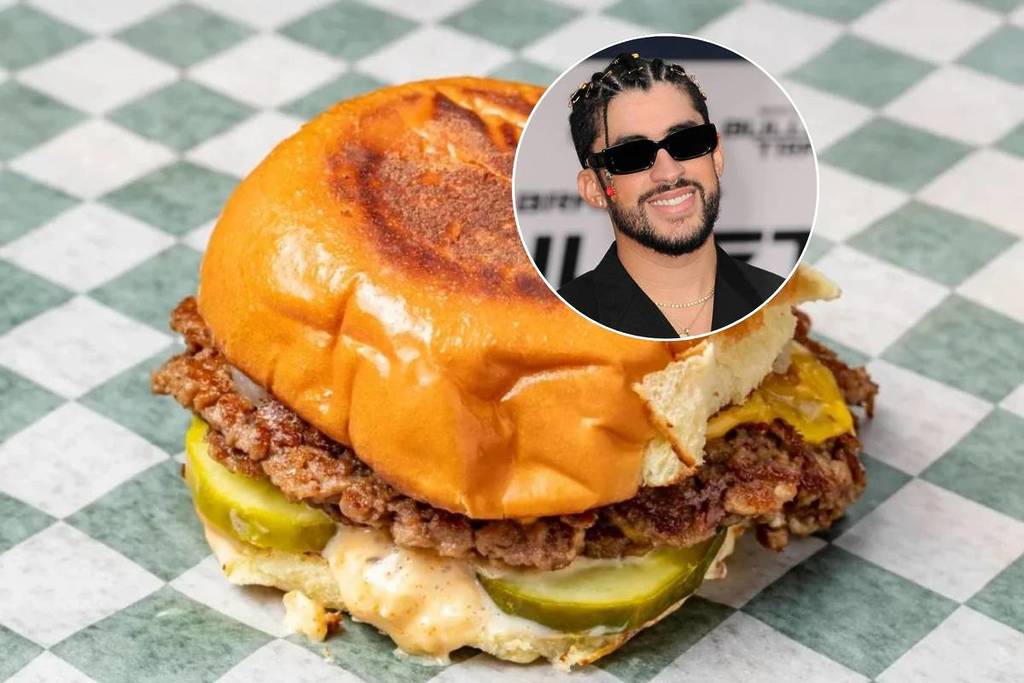 burger and bad bunny