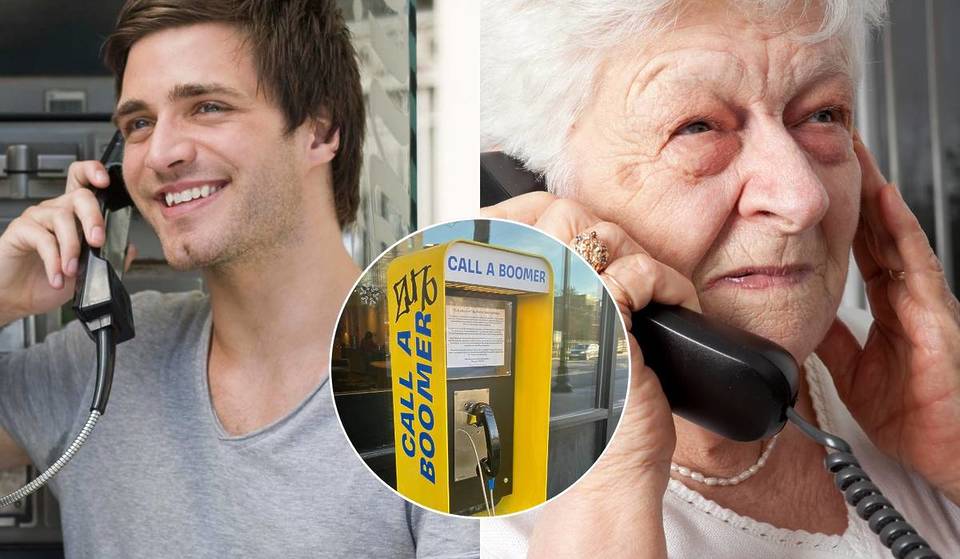 There’s An Old-School Payphone In Boston Where Zoomers Can Call Nevada Boomers