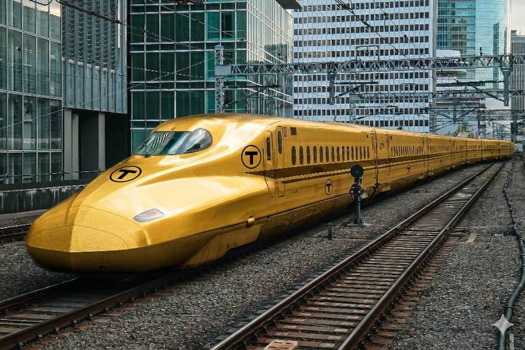 golden bullet train MBTA