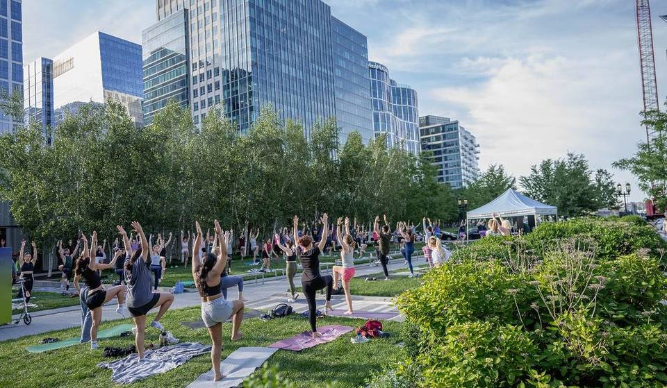 Boston’s Largest Free Outdoor Workout Series Returns This May — With Over 100 Classes From Yoga To Pilates