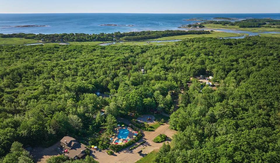 This Coastal Maine Town Named ‘America’s Most Romantic’ Is Just A 90-Minute Amtrak Ride From Boston— With A ‘Hidden’ Salt Marsh Oasis Featuring A-Frame Cabins Under The Stars