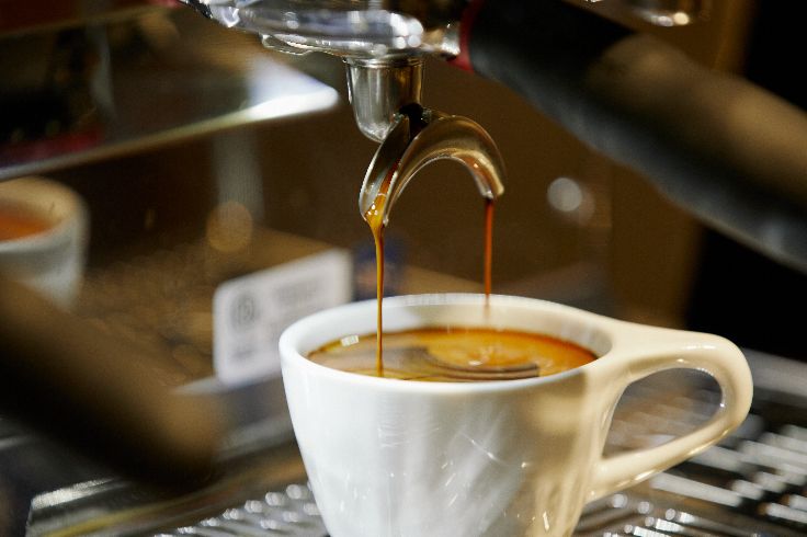 latte espresso shot