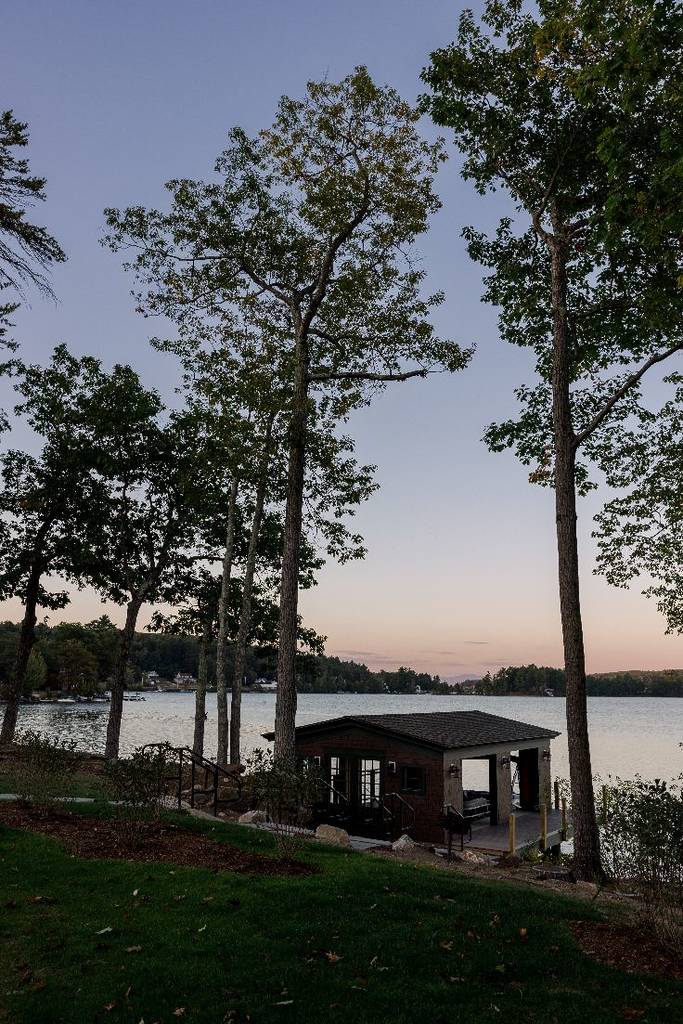 lake Winnisquam at sunrise