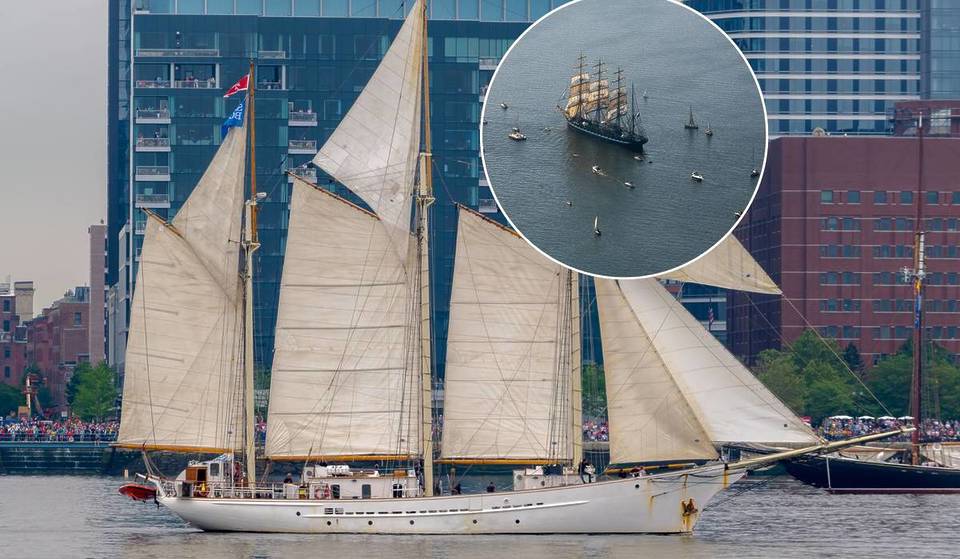 A Fleet Of Cinematic 150-Foot-Tall Ships Will Sail Into Boston Harbor This Summer—With Fireworks, A ‘Parade Of Sails’ And Floating Tours