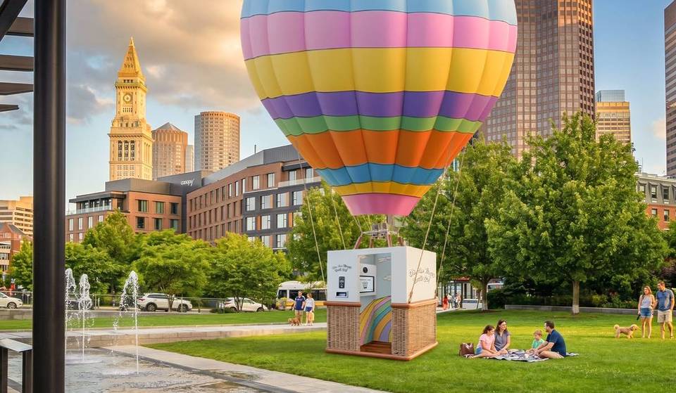 A Dr. Seuss Photobooth With A Massive Floating Hot Air Balloon Will Pop Up In Boston In Under 48 Hours—And It’s Completely Free