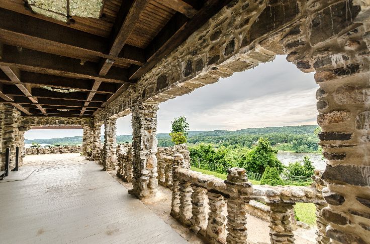 Gillette Castle terrace