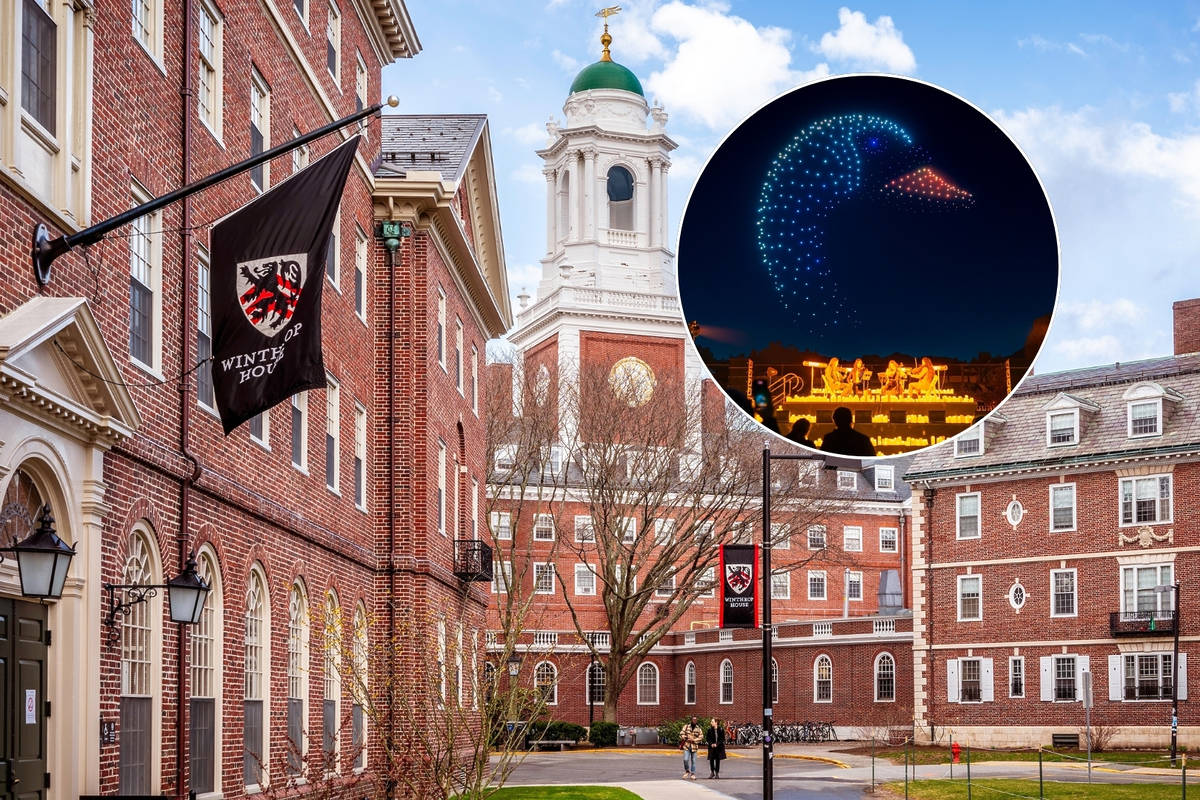 America’s oldest university is about to host Boston’s most futuristic 1,000-drone ‘symphony in the sky’ — only for two nights this May