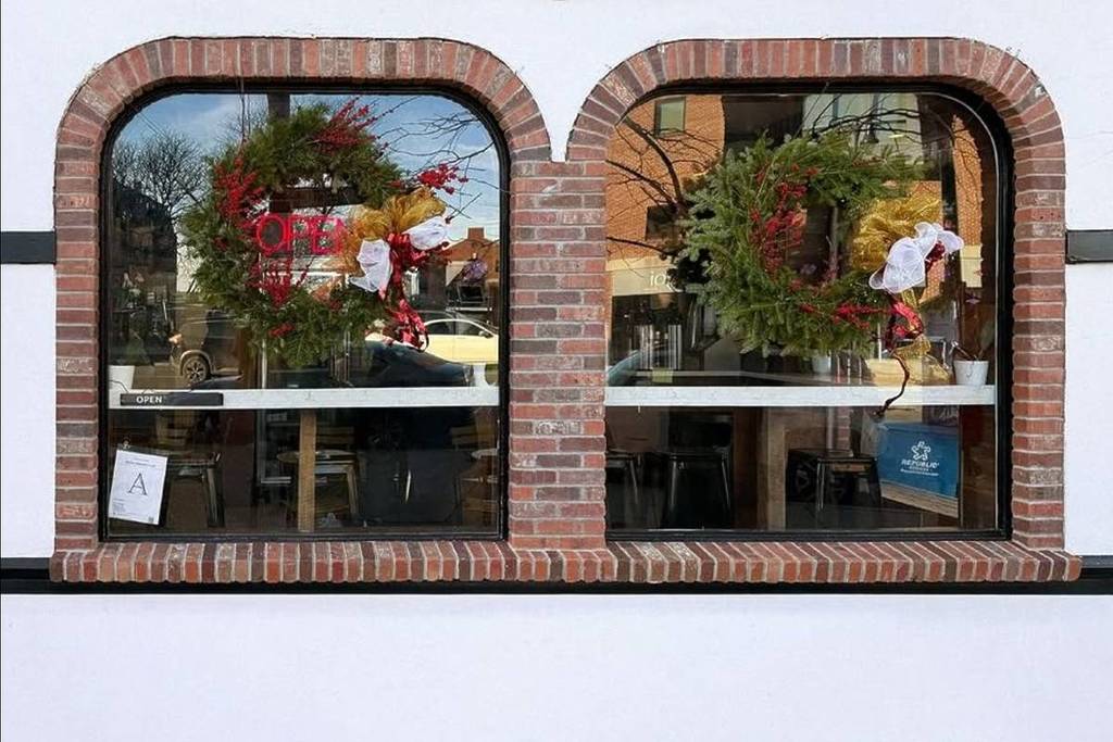 exterior of cafe