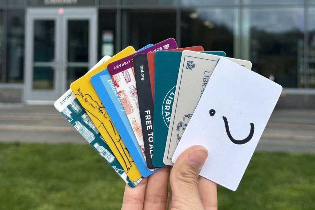 boston public library cards