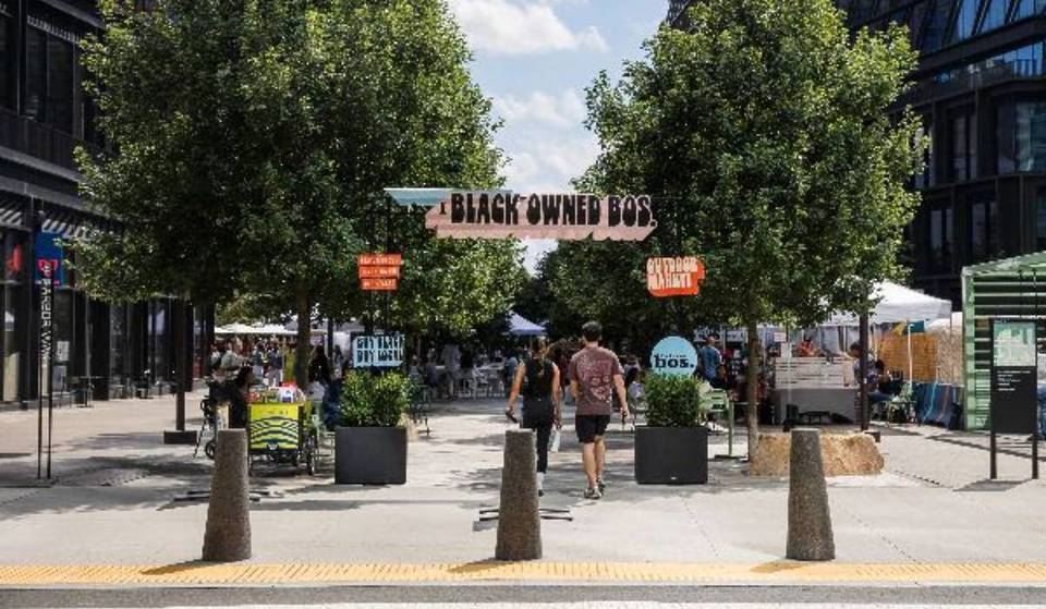 This massive Black-owned outdoor market returns to Seaport for 6 days only—with over 60 vendors and nostalgic themes
