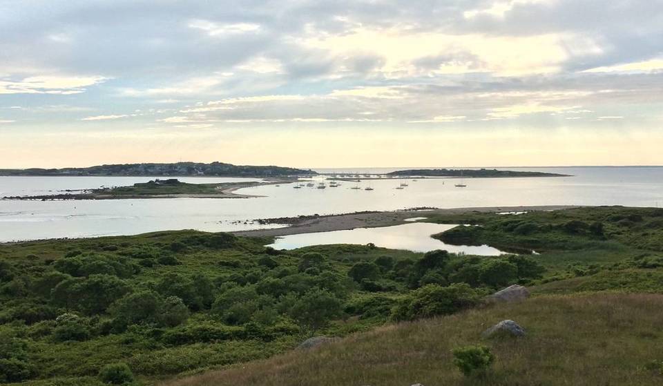 This 580-acre Massachusetts island is known as ‘the heart of sportfishing’ and ‘bass capital of the world’—with a floating seafood bar and more golf carts than people