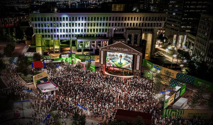 Boston’s largest outdoor FIFA World Cup watch party takes over City Hall Plaza in under 24 hours