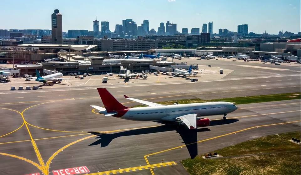 A $9 first-in-nation remote check-in option in Framingham lets Logan Airport passengers skip traditional security lines starting June 1