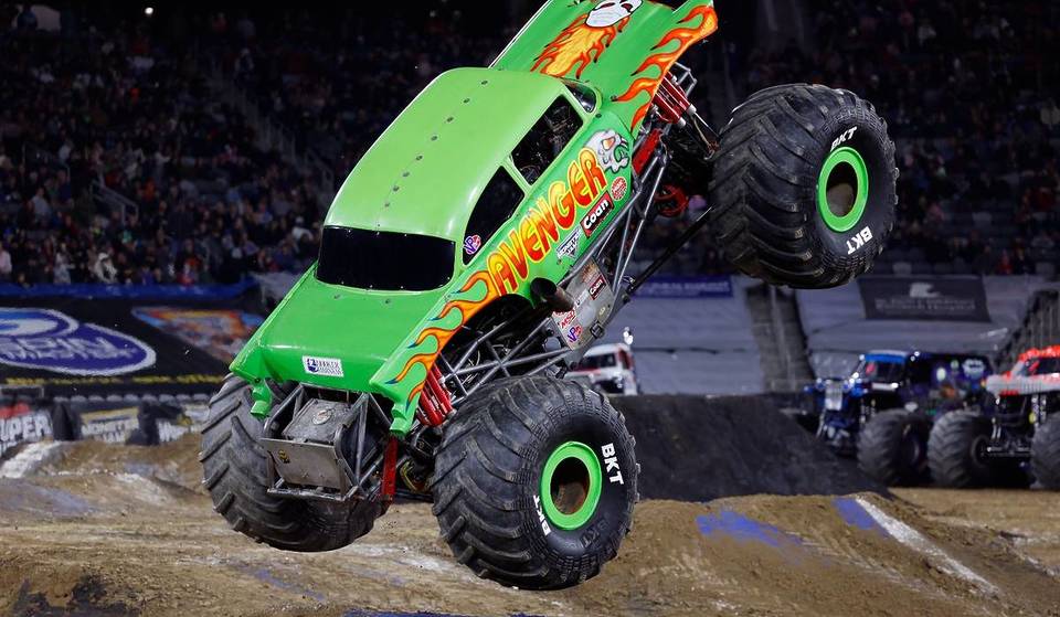 12,000-pound monster trucks are taking over Gillette Stadium next month