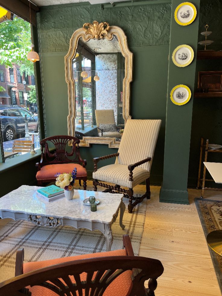 tea room seating