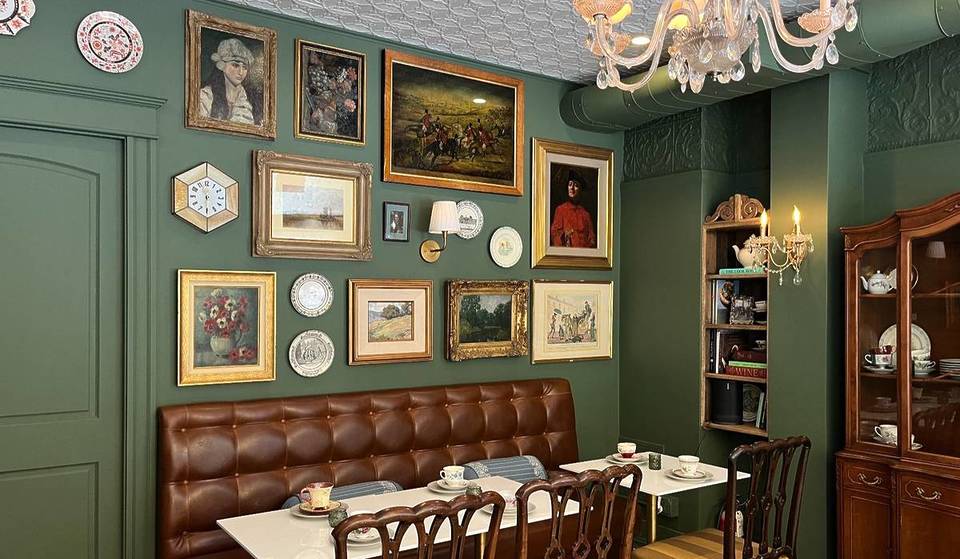 A charming tea room just opened inside this 21-year-old quintessentially Boston neighborhood cafe, featured on the silver screen