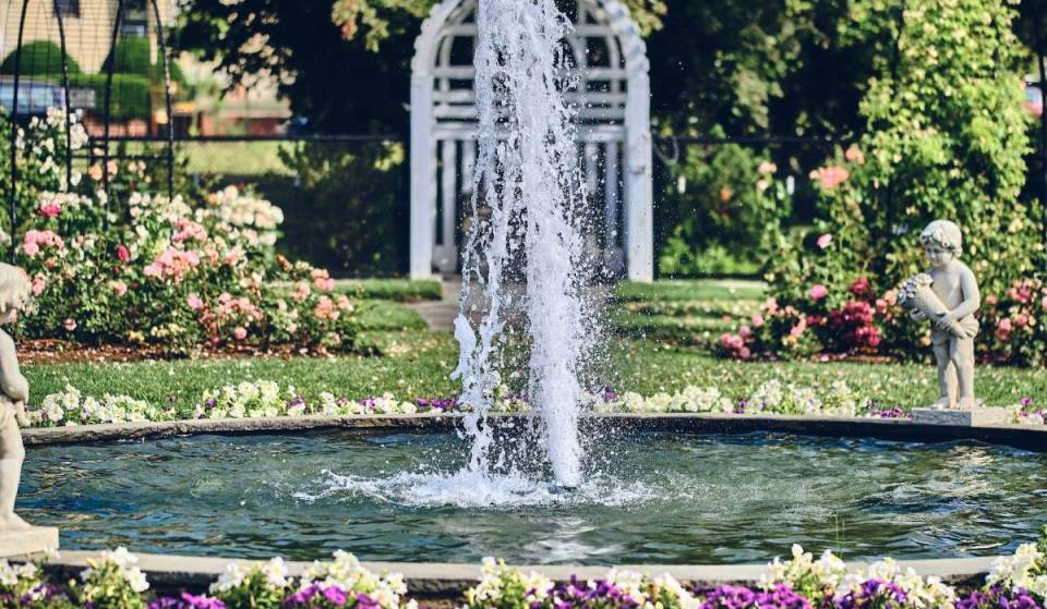 This secret 95-year-old fairytale rose garden in Boston boasts 200 unique varieties of roses—and is now in peak bloom