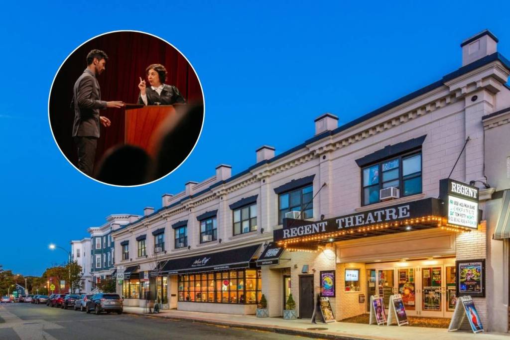 One of Greater Boston’s most historic Art Deco theaters is hosting a thrilling $20 million mock heist trial — where the 450-person audience actively controls the outcome via their phones