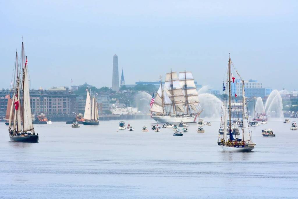 tall ships boston harbor