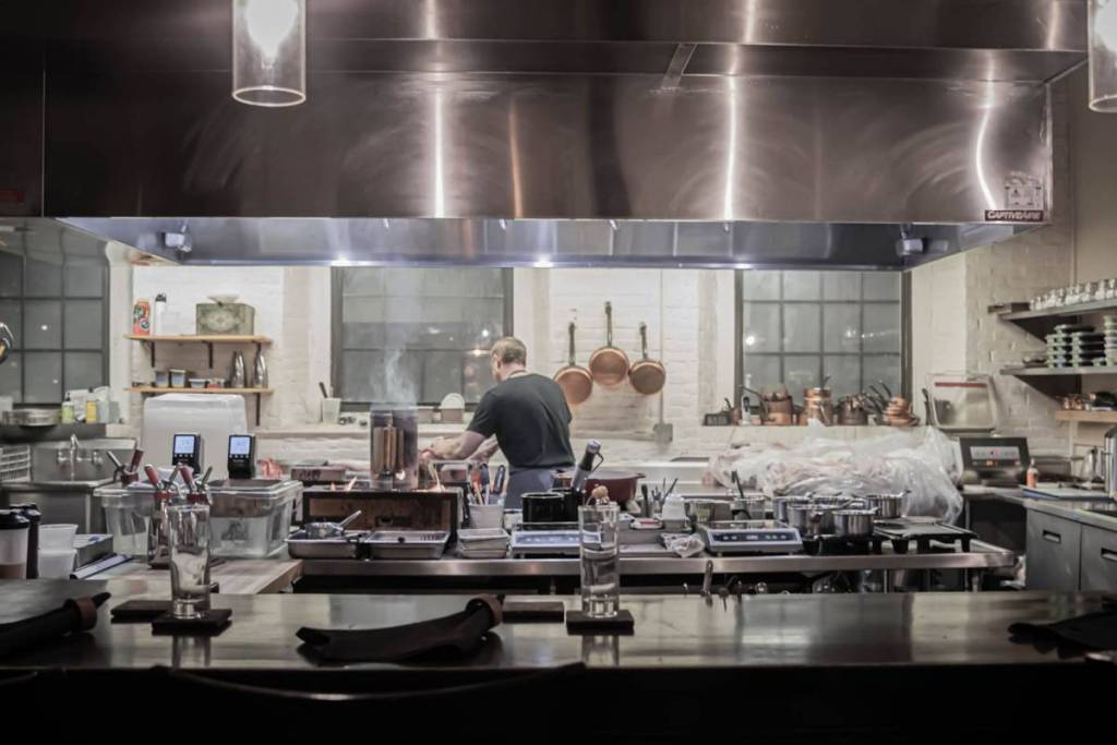 chef in kitchen