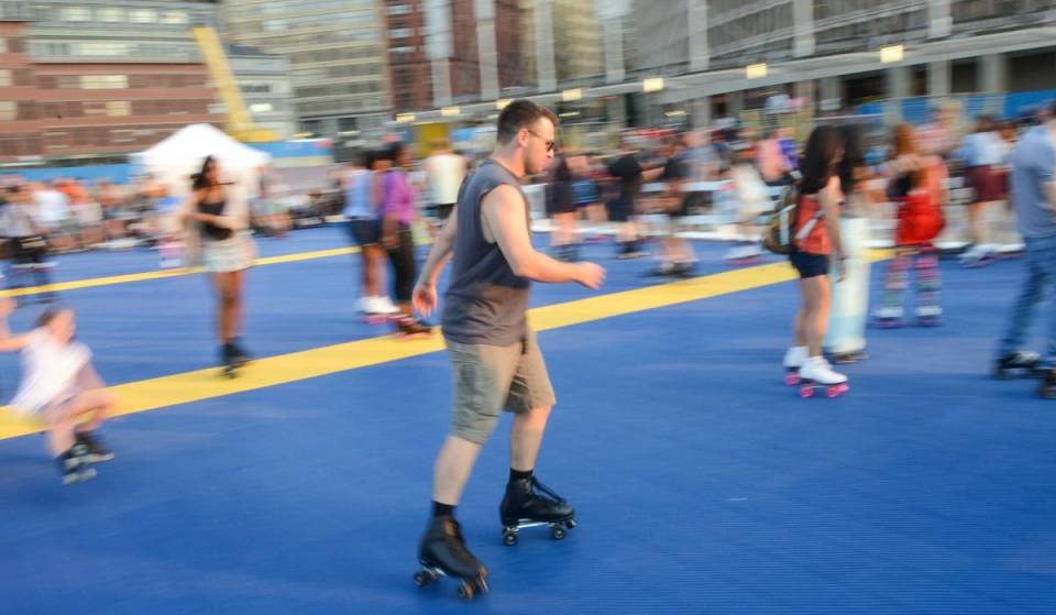 A massive disco rollerblading block party takes over Downtown Boston for 1 day next month