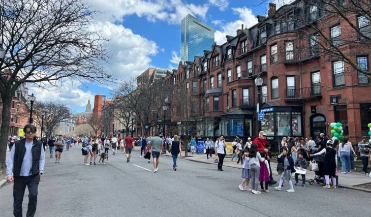 Right in downtown Boston: the summer street festival with food, artisan shops, and live music that costs $0 to enter