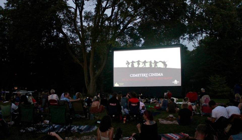 ‘Cemetery Cinema’ returns to Cambridge as historic Mount Auburn Cemetery hosts $43 open-air double feature movie nights under the stars this September