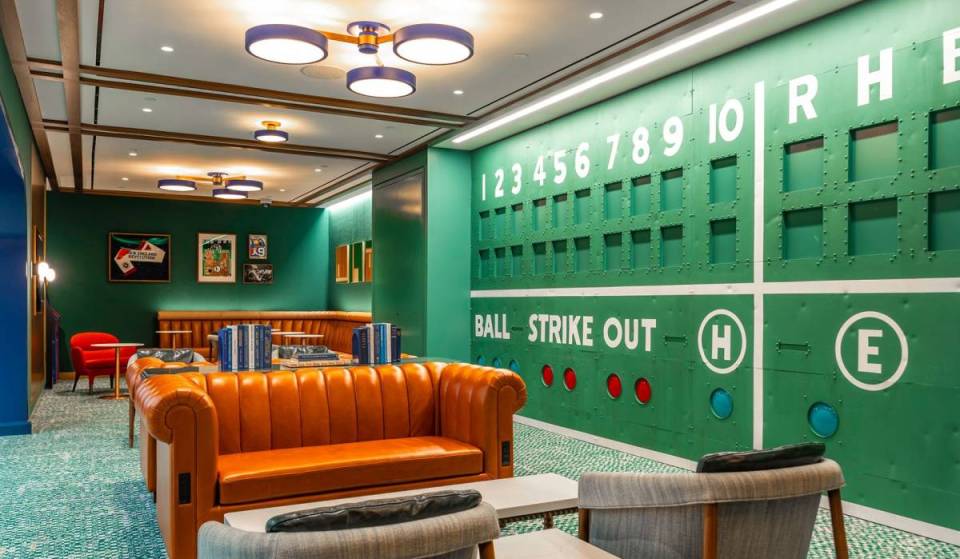 A new 12,000-square-foot Boston Logan lounge opens this week with roast beef sliders and a hidden candy closet