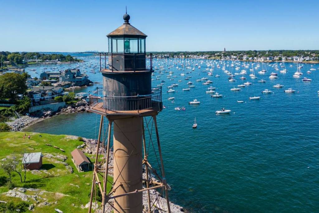 Known as the birthplace of the American Navy, this charming coastal town under an hour from Boston has a 105-foot cast-iron lighthouse and quiet pebble beaches
