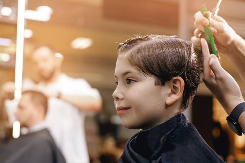 boy haircut
