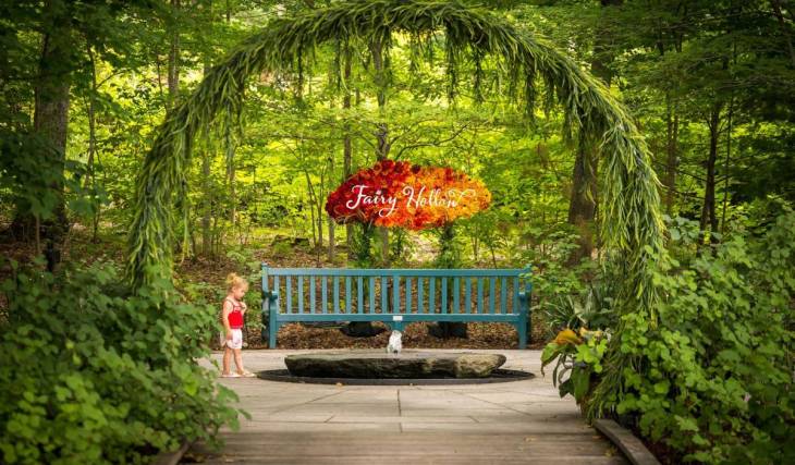 This 200-acre top-rated US botanic garden is hosting a glowing fairy house hunt and an adults-only “court of botanical wonder” masquerade ball through October 25