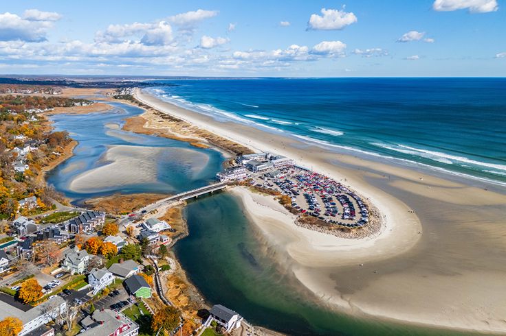 ogunquit beach autumn
