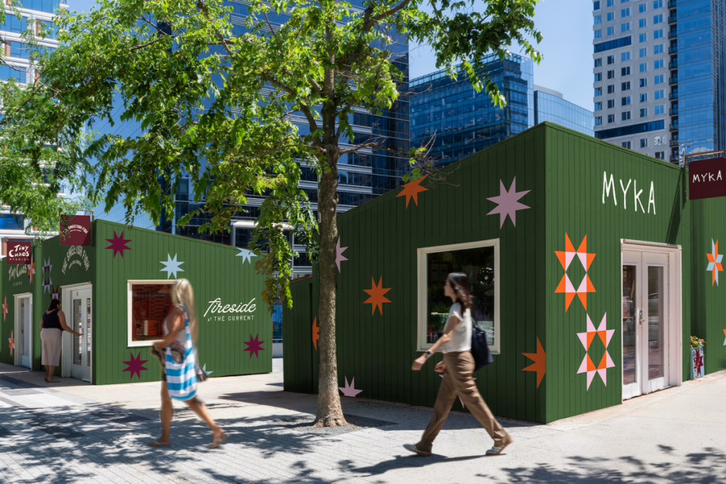 Featuring a ‘Build-A-Bear, but for nails’, Boston Seaport’s lodge-inspired pop-up village returns September 25 with 9 shops and a free s’mores bar