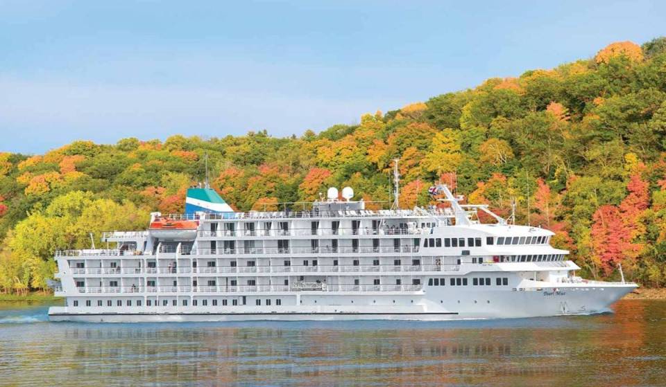 This $10,000 fall foliage cruise sails along the New England and Canadian coastline from Portland to Québec