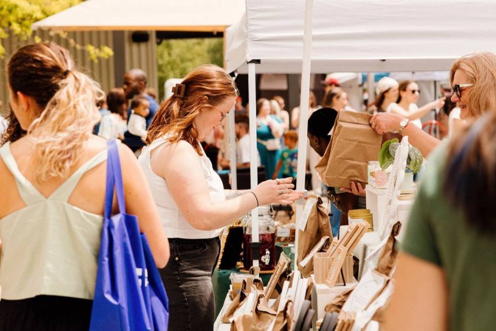 outdoor book fair