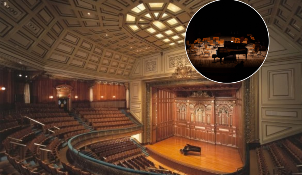 Boston’s stunning Jordan Hall is hosting a completely free classical concert tonight at 7:30 p.m., featuring Mozart’s dramatic Symphony No. 25