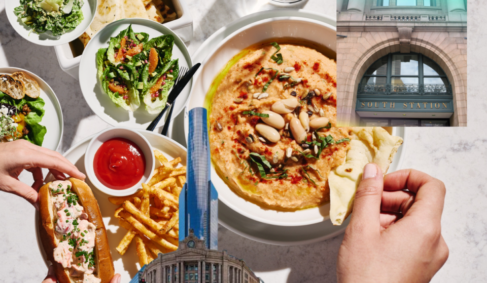 A new 10,000-square-foot restaurant just opened above South Station