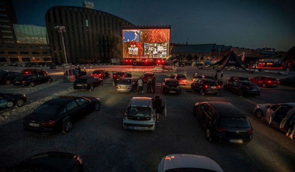 Le plus grand cinéma drivein d'Europe est à Bruxelles