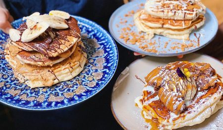 petit déjeuner pancakes